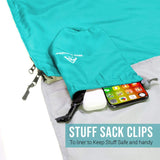 Teal (Left Zipper)