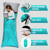 Teal (Right Zipper)