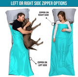 Teal (Right Zipper)