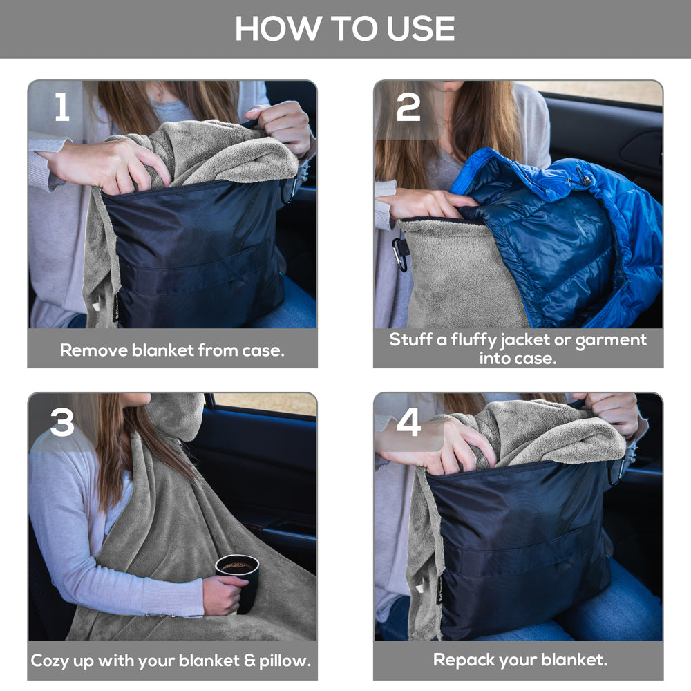 Types of travel blankets and best uses
