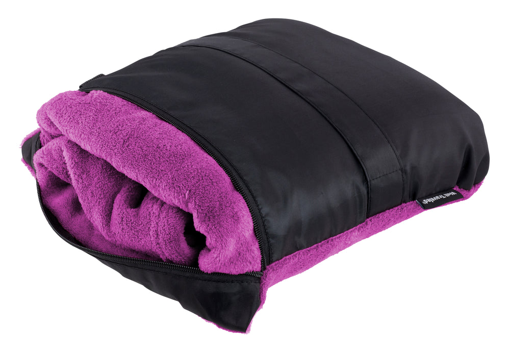 Portable Travel Pillow Blanket - Throw Pillow Converts to Blanket - 2 –  getflippy