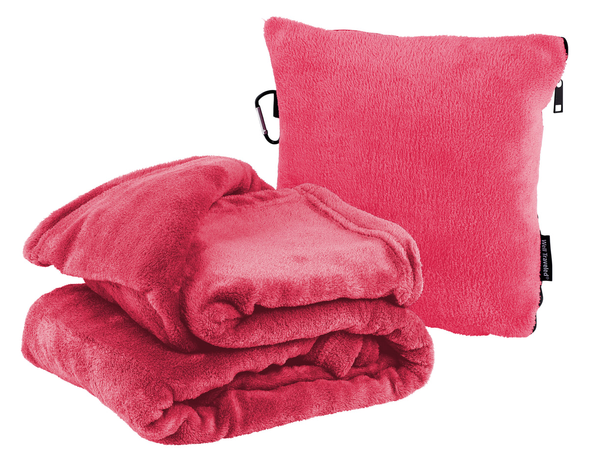 2-in-1 Travel Blanket/Pillow – Well Traveled